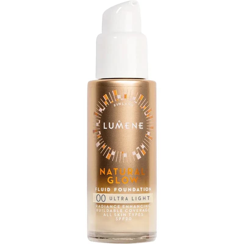 Lumene Natural Glow Fluid Foundation SPF 20, 30 ml 00 Ultra Light från Lumene - köp hos Apotek Hjärtat