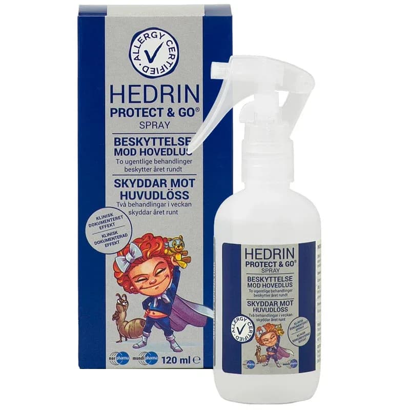 Hedrin Protect & Go Spray 120 ml från Hedrin – köp hos Apotek Hjärtat