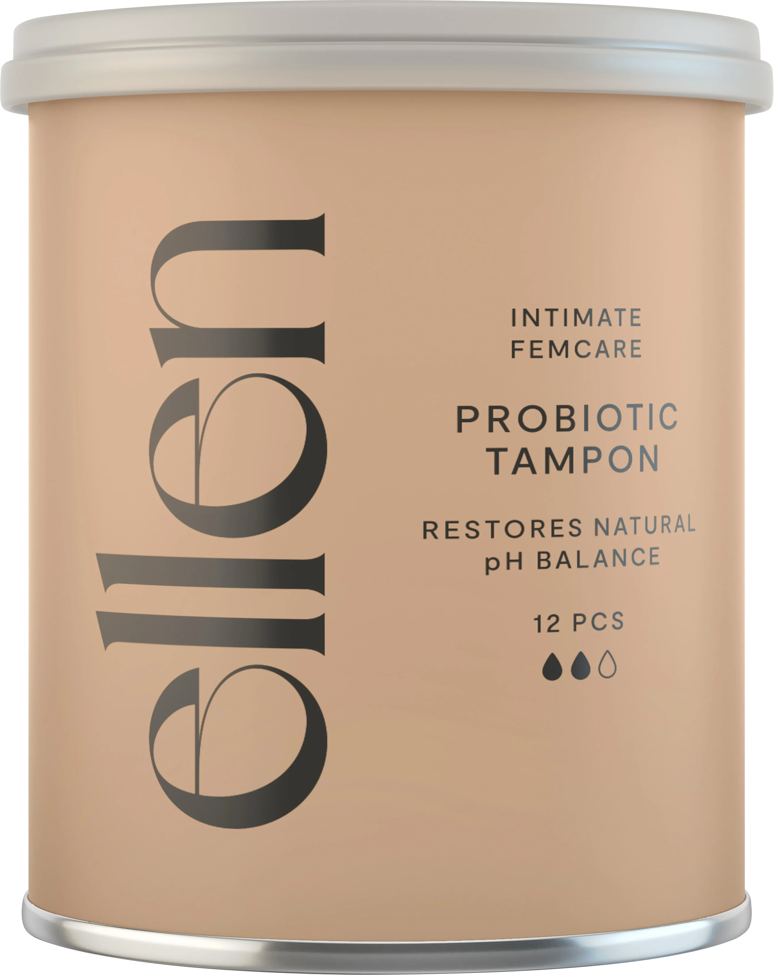 ellen Probiotic Tampon Medium 12 st från Ellen – köp hos Apotek Hjärtat