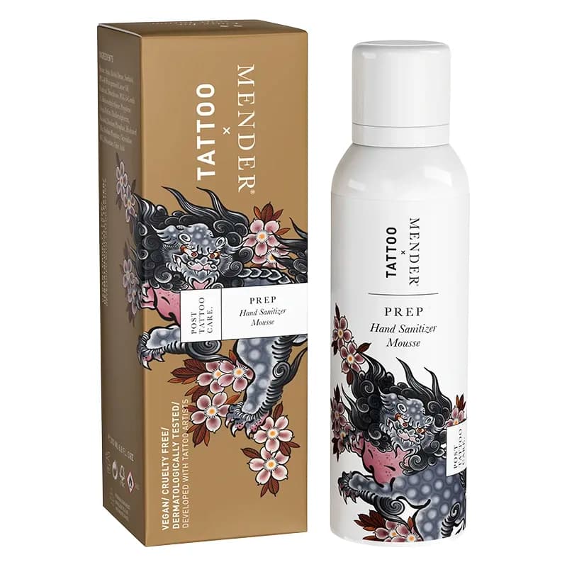 Tattoo Mender Prep: Hand Sanitizer Mousse 200 ml från Tattoo Mender – köp hos Apotek Hjärtat