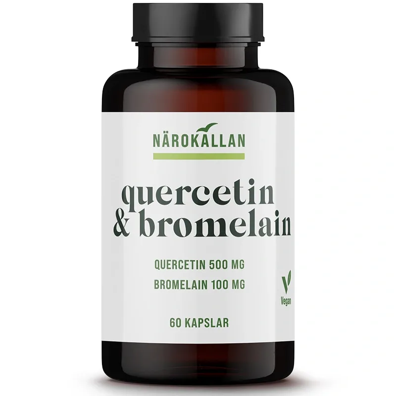 Närokällan Quercetin & Bromelain 60 kapslar från Närokällan - köp hos Apotek Hjärtat