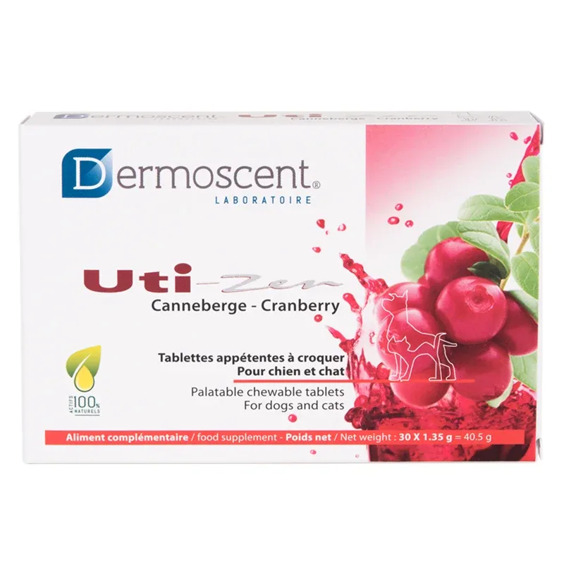 Dermoscent Uti-Zen® Kompletteringsfoder 30 tabletter från Dermoscent – köp hos Apotek Hjärtat