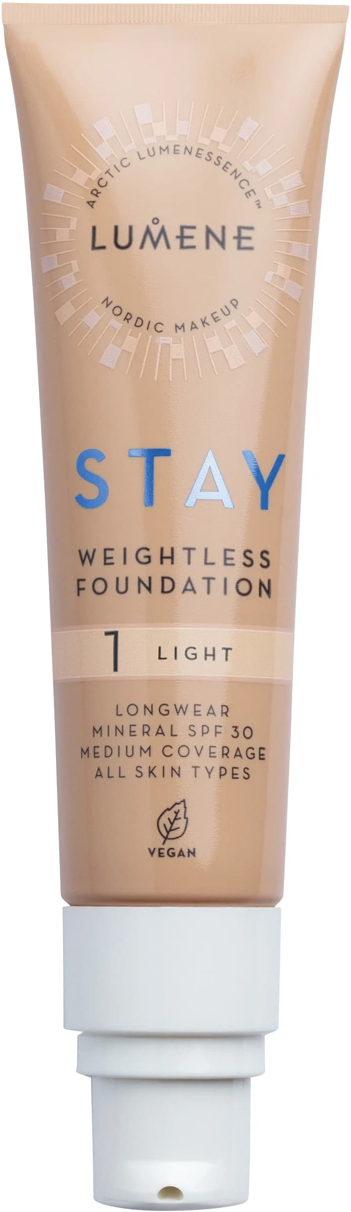 Lumene Stay Weightless Foundation 30 ml 1 Light från Lumene - köp hos Apotek Hjärtat
