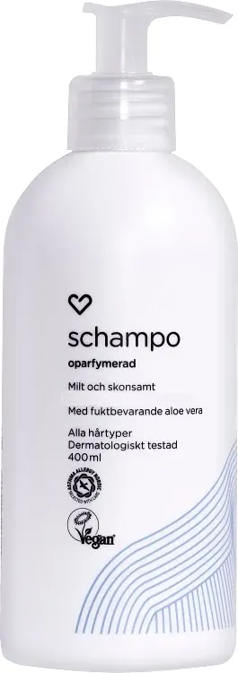 Hjärtats Schampo Oparfymerat 400 ml från Hjärtats - köp hos Apotek Hjärtat