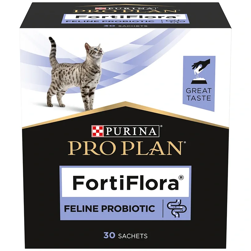 Purina Veterinary Diets Fortiflora Feline portionspåse 30 x 1 g från Purina Pro Plan – köp hos Apotek Hjärtat