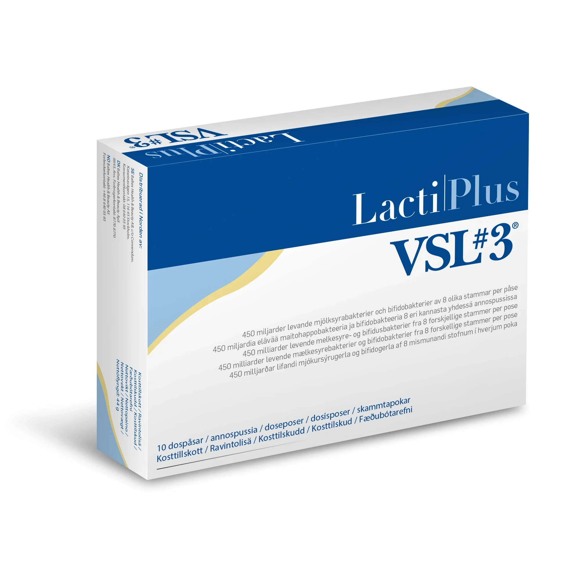 LactiPlus VSL#3 10 st dospåsar från Lactiplus – köp hos Apotek Hjärtat