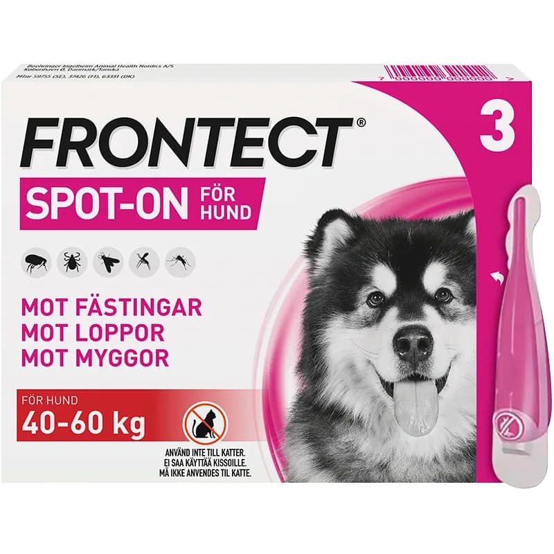 Frontect 40-60 kg Spot-on, lösning Spot-on applikator, 3st (3x6ml) från Frontect – köp hos Apotek Hjärtat