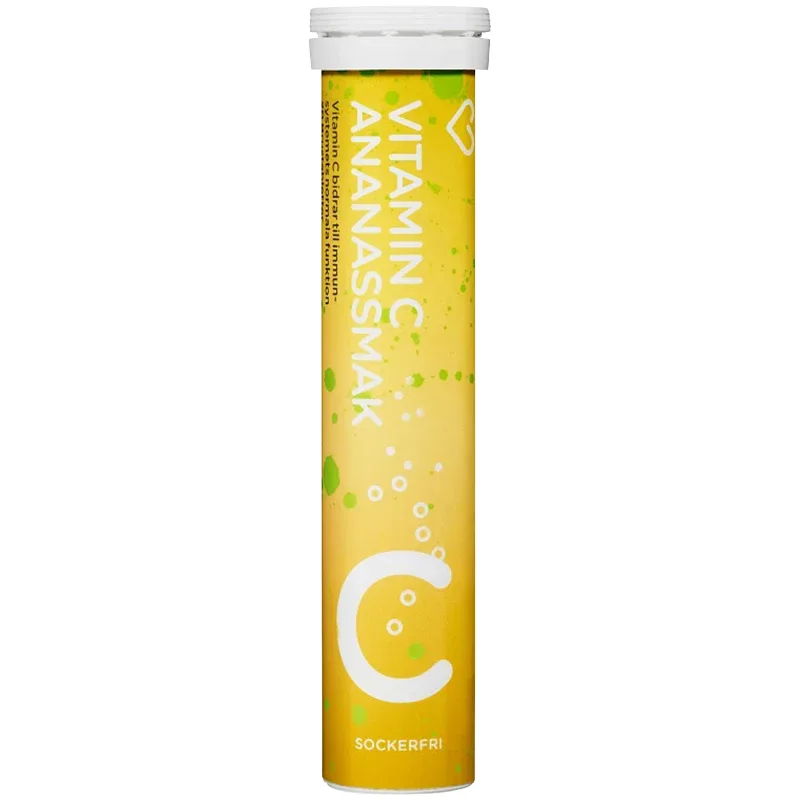 Hjärtats Vitamin C Ananas 20 st från Hjärtats - köp hos Apotek Hjärtat