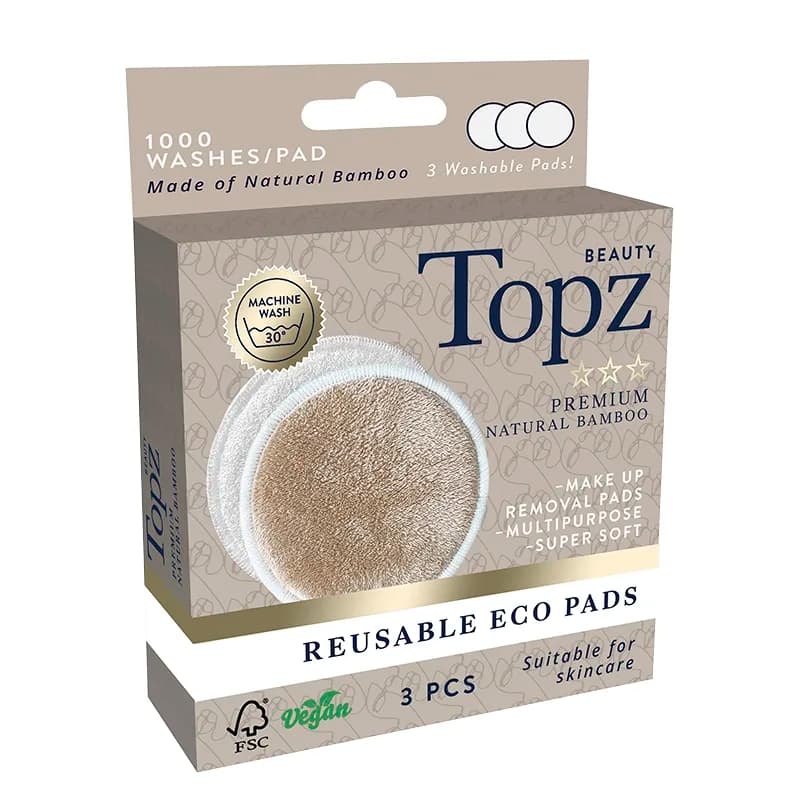 Topz Premium Reusable Eco Pads 3 st från Topz – köp hos Apotek Hjärtat