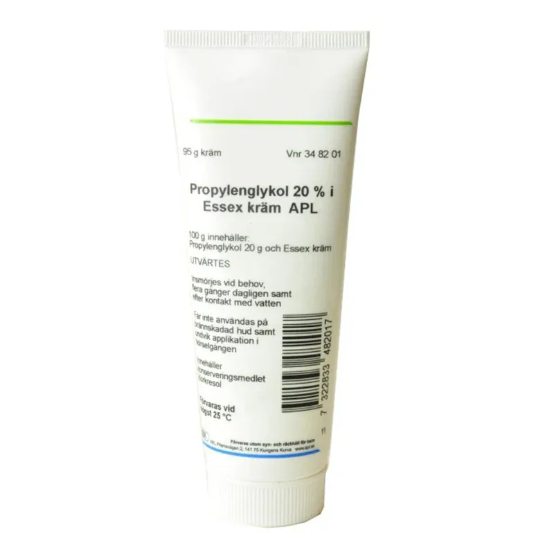 Propylenglykol i Essex kräm APL 20% 95 g från APL – köp hos Apotek Hjärtat