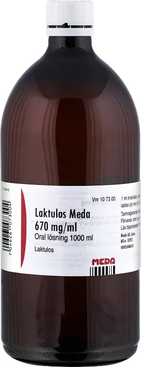 Laktulos Meda oral lösning 670mg/ml 1000 ml från Laktulos – köp hos Apotek Hjärtat