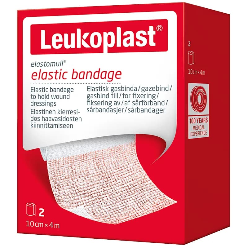 Leukoplast Elastomull 10 cm x 4 m 2 st från Leukoplast – köp hos Apotek Hjärtat