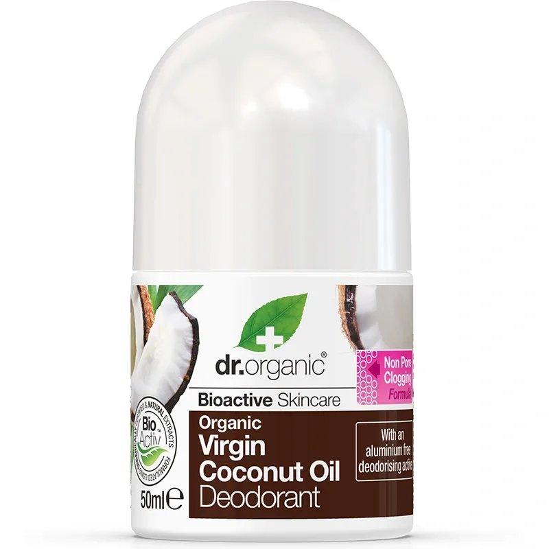 Dr. Organic Virgin Coconut Oil Deodorant 50 ml från Dr.Organic – köp hos Apotek Hjärtat