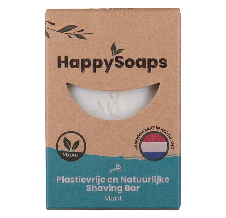 HappySoaps Shaving Bar Mint 80 g från HappySoaps – köp hos Apotek Hjärtat