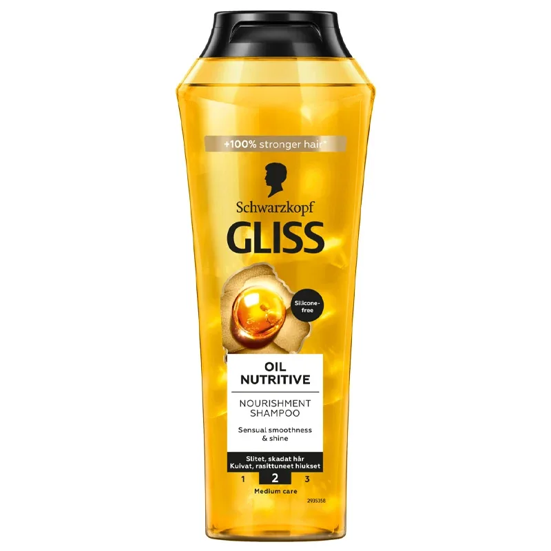 Schwarzkopf Gliss Oil Nutritive Nourishment Shampoo 250 ml från Schwarzkopf - köp hos Apotek Hjärtat