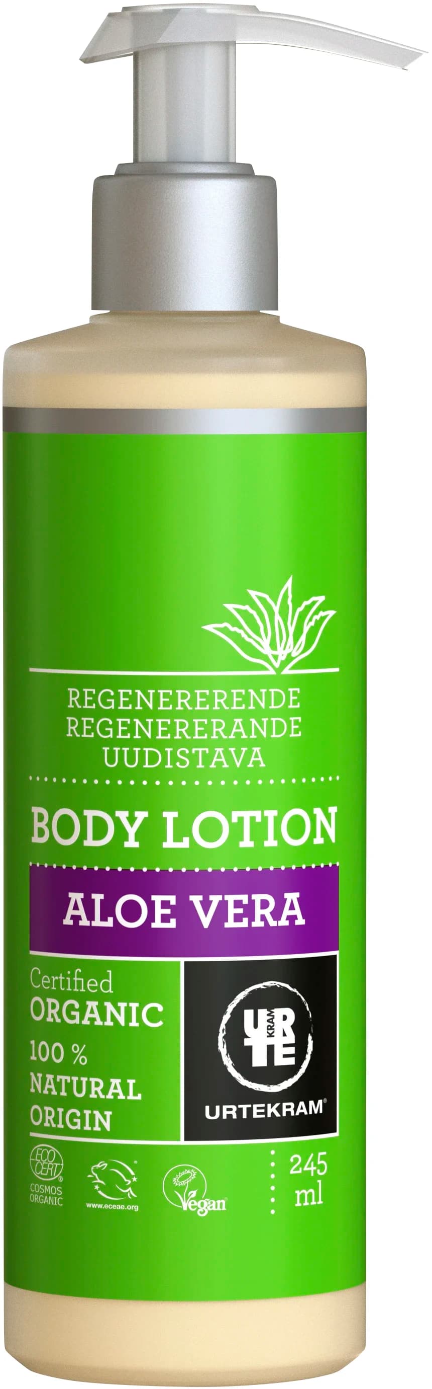 Urtekram Aloe Vera Kroppslotion 245 ml från Urtekram - köp hos Apotek Hjärtat