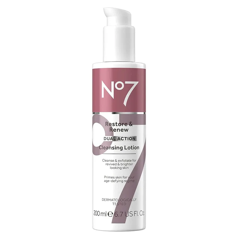 No7 Restore & Renew Cleansing Lotion 200 ml från NO7 – köp hos Apotek Hjärtat