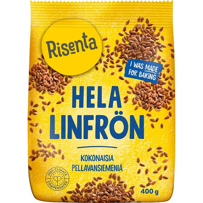 Risenta Linfrön Hela 400 g från Risenta – köp hos Apotek Hjärtat