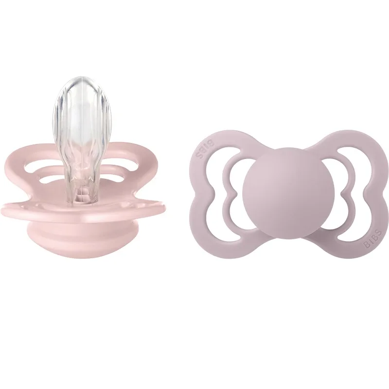 BIBS Supreme Silicone Blossom/Dusky Lilac 2-pack Size 2 från BIBS – köp hos Apotek Hjärtat