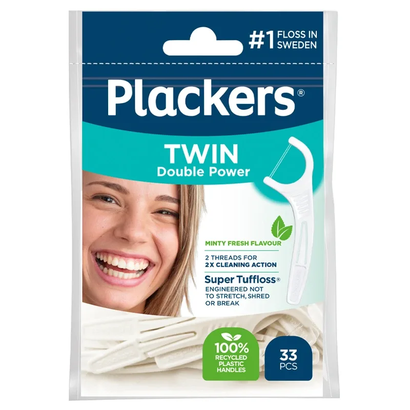 Plackers Twin 33 st från Plackers – köp hos Apotek Hjärtat