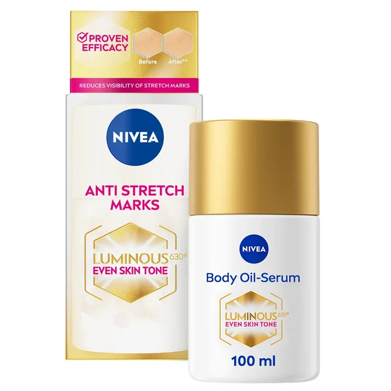 Nivea Luminous630 Body Oil-Serum Anti Stretch Marks 100 ml från Nivea – köp hos Apotek Hjärtat