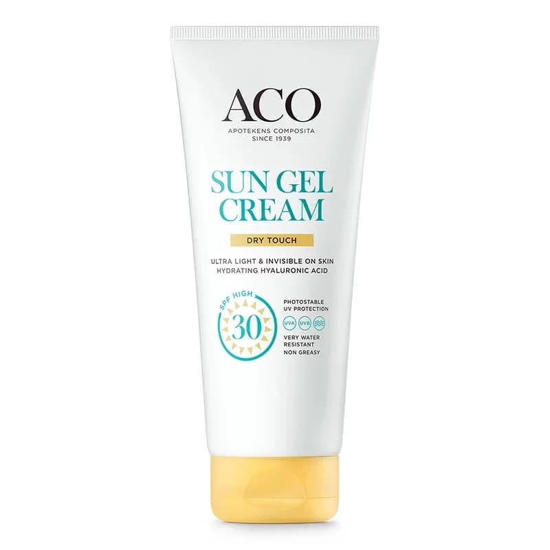 ACO Sun Gel-Cream SPF 30, 200 ml från ACO – köp hos Apotek Hjärtat