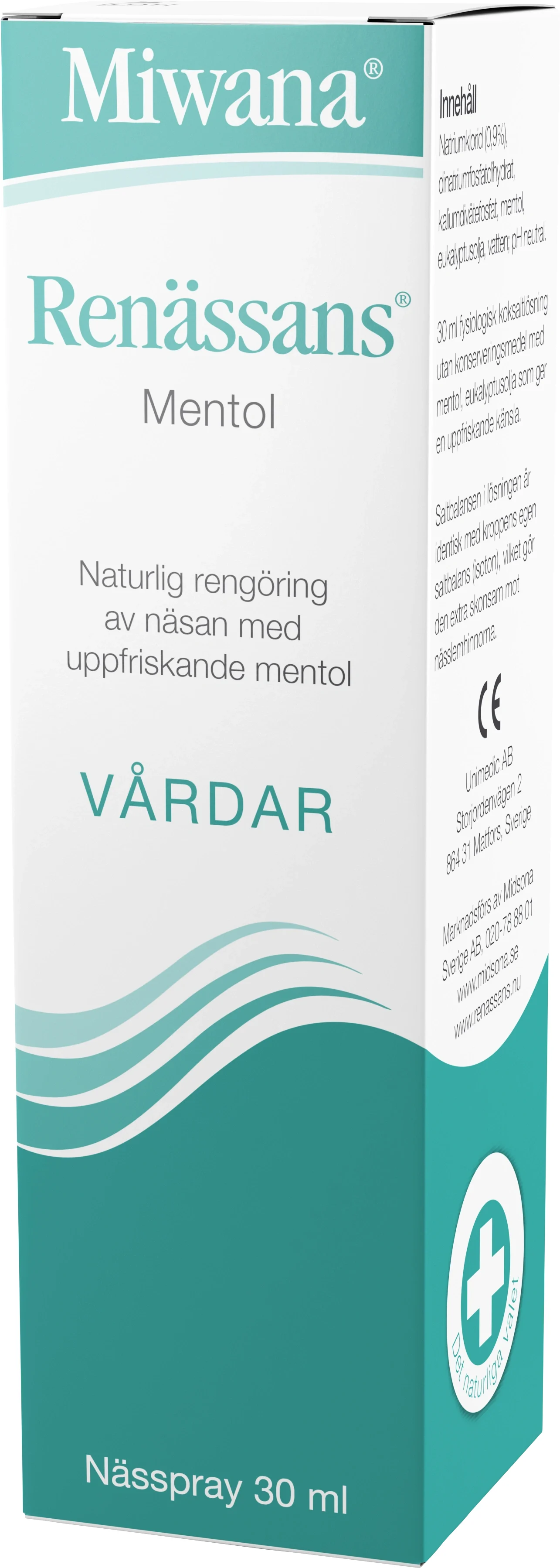Renässans Mentol nässpray 30 ml från Renässans – köp hos Apotek Hjärtat