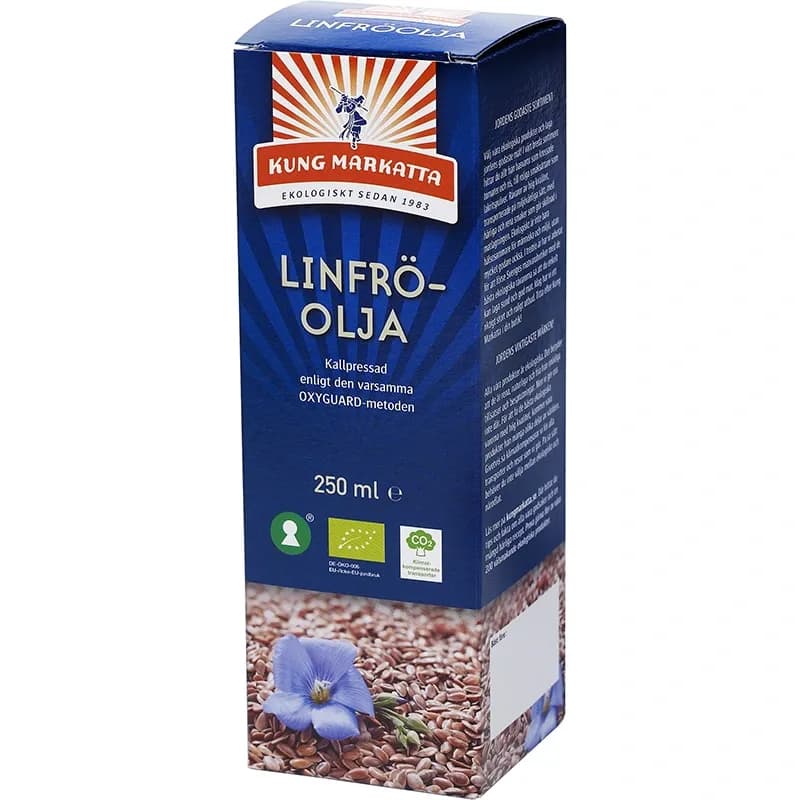 Kung Markatta Linfröolja Eko 250 ml från Kung Markatta – köp hos Apotek Hjärtat