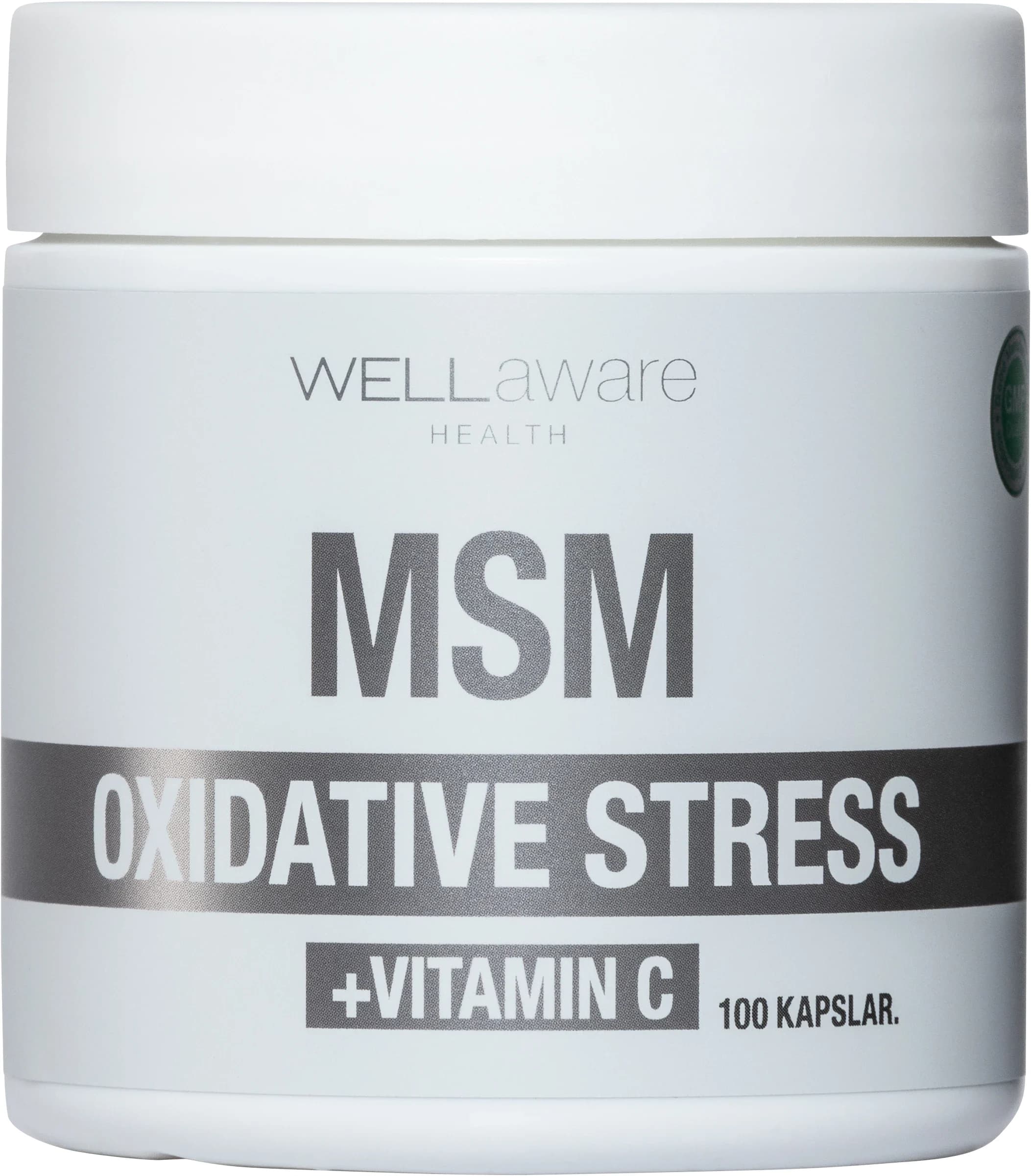 WellAware Health MSM + Vitamin C 100 kapslar från WellAware – köp hos Apotek Hjärtat