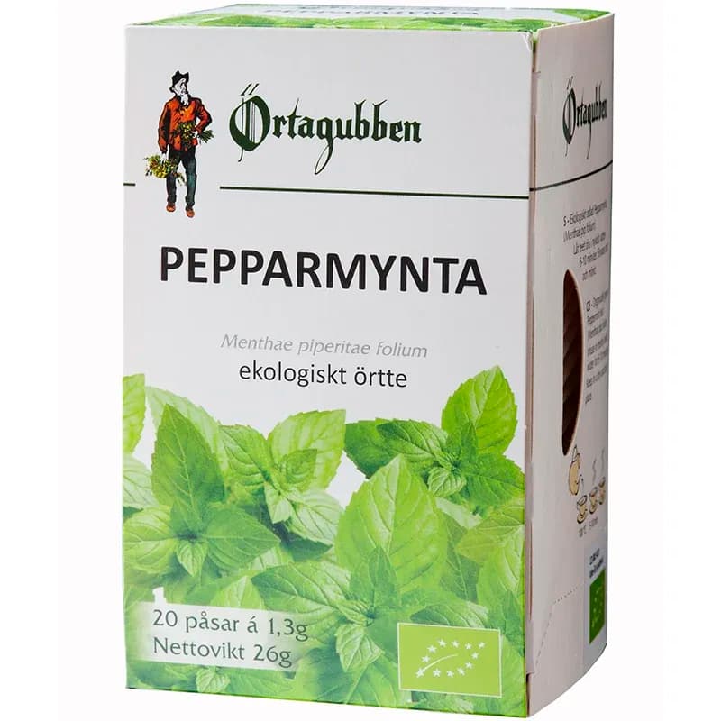 Örtagubben Pepparmynta Te-påsar 20 st från Örtagubben – köp hos Apotek Hjärtat