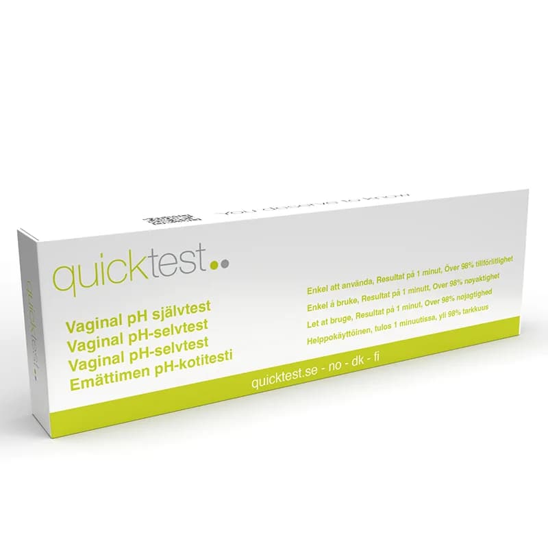 Quicktest Vaginalt pH-test 1-pack från Quicktest – köp hos Apotek Hjärtat