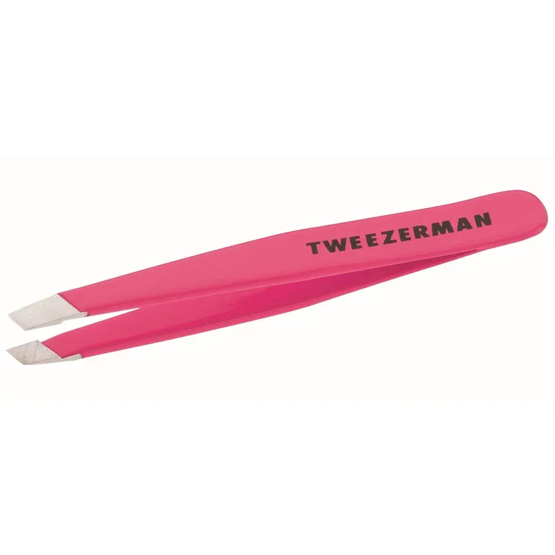 Tweezerman Mini Slant Tweezer Flamingo från Tweezerman – köp hos Apotek Hjärtat