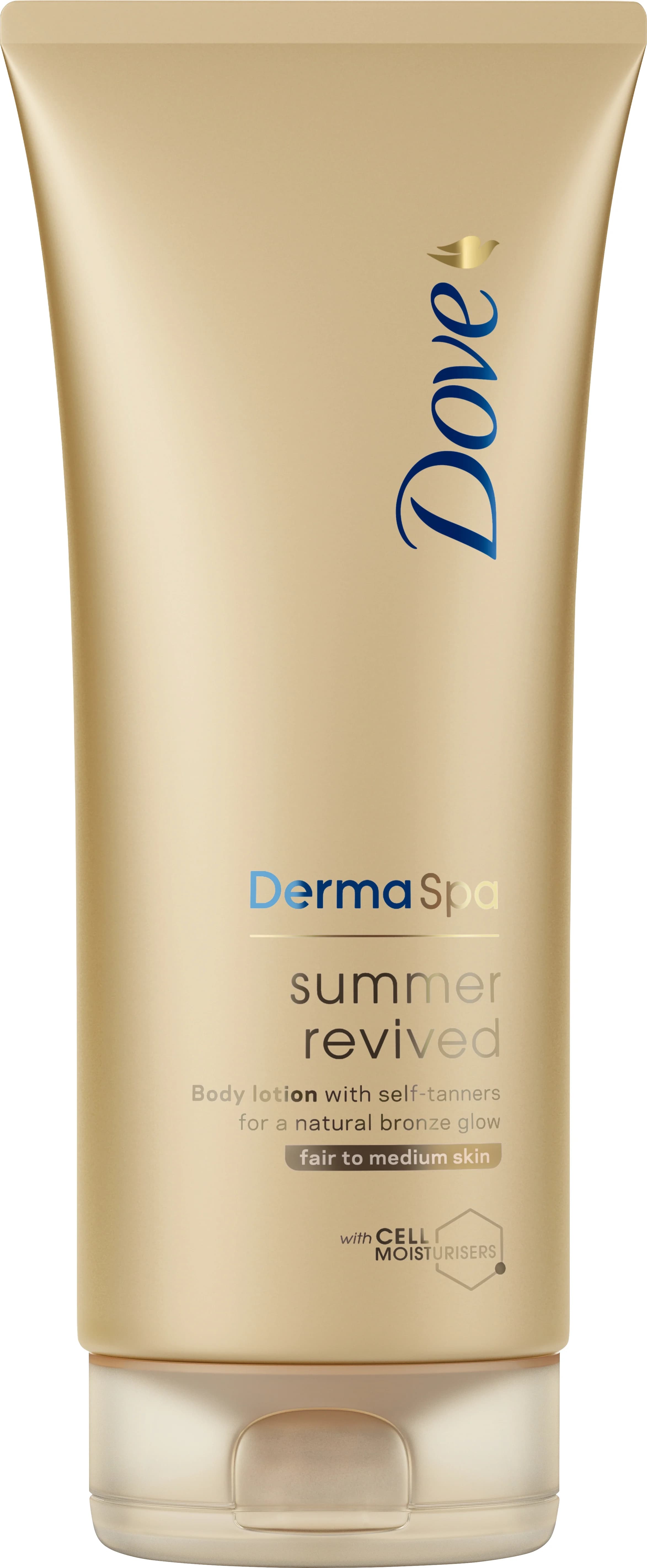 Dove Hudkräm Summer Revive Ljus 200 ml från Dove – köp hos Apotek Hjärtat