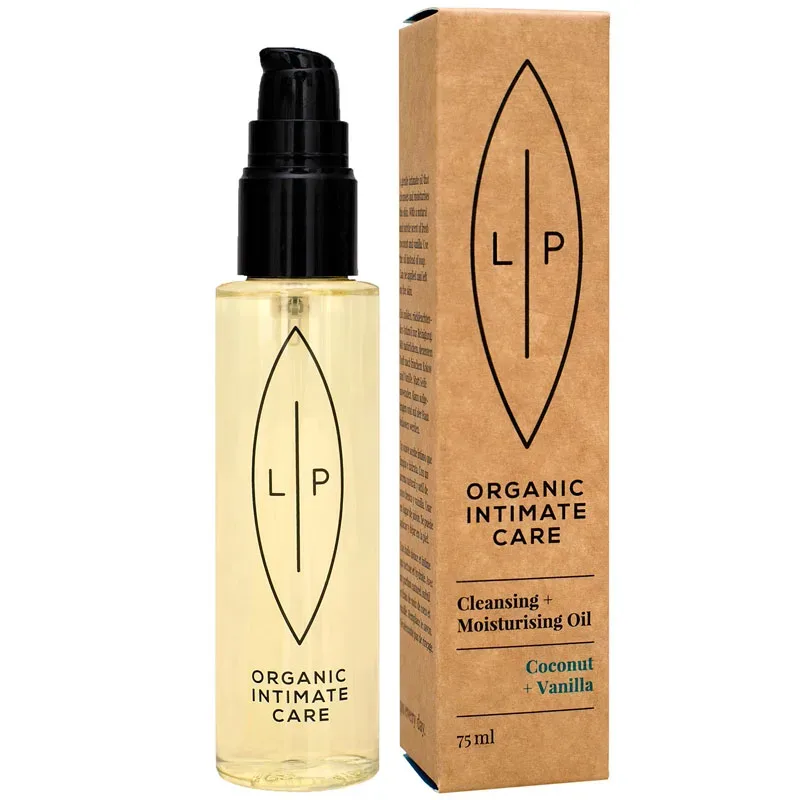 Lip Intimate Care Cleansing + Moisturising Oil Coconut + Vanilla 75 ml från Lip Intimate Care – köp hos Apotek Hjärtat