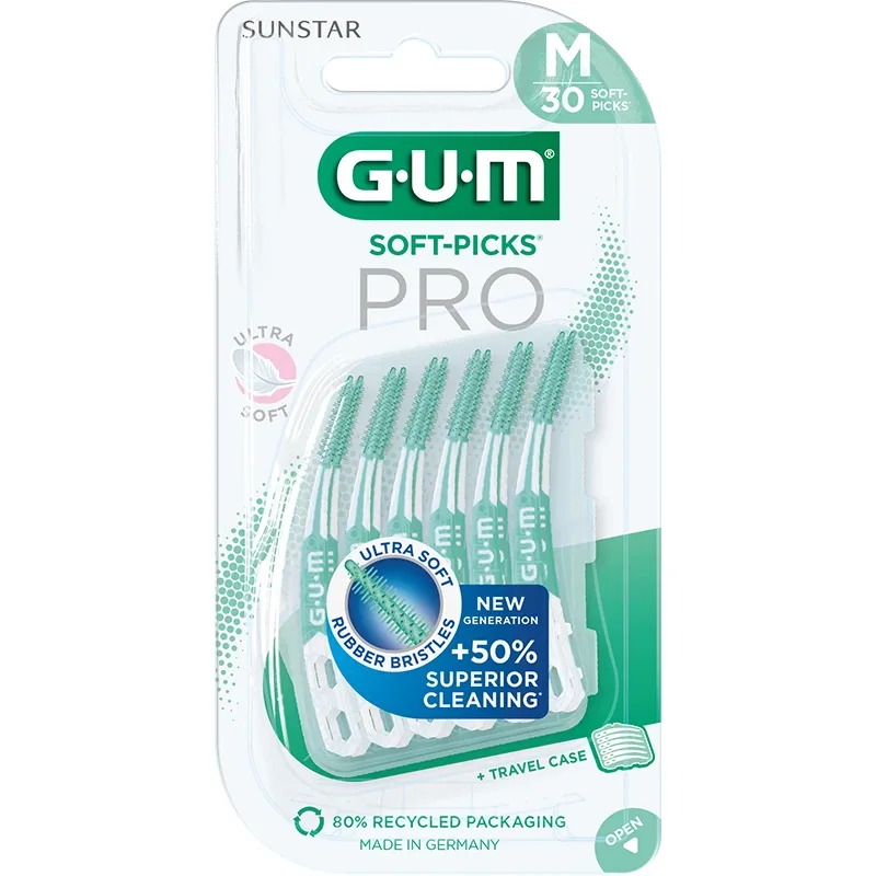 GUM Soft-Picks PRO Medium 30 st från GUM – köp hos Apotek Hjärtat