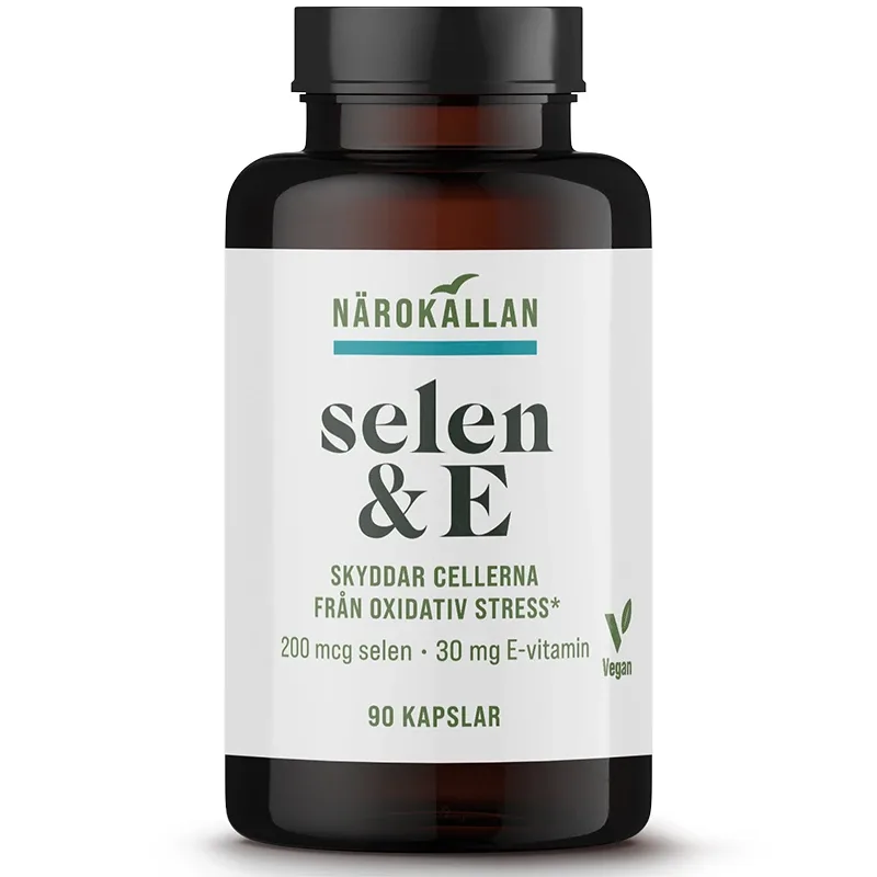 Närokällan Selen & E 90 kapslar från Närokällan – köp hos Apotek Hjärtat