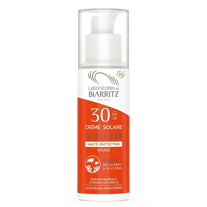 Laboratoires de Biarritz Face Sunscreen SPF 30, 50 ml från Laboratoires de Biarritz – köp hos Apotek Hjärtat