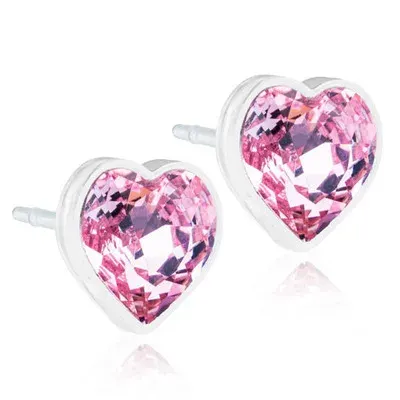 Blomdahl Örhängen Heart Light Rose 6 mm från Blomdahl – köp hos Apotek Hjärtat