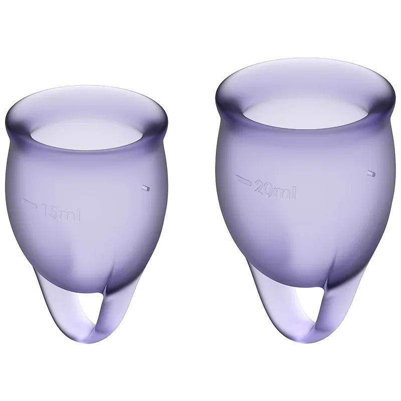 Satisfyer Feel Confident Menstrual Cup Lila från Satisfyer – köp hos Apotek Hjärtat