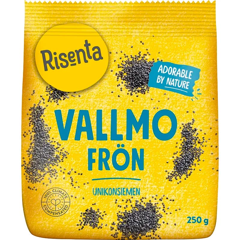 Risenta Vallmofrön 250 g från Risenta – köp hos Apotek Hjärtat