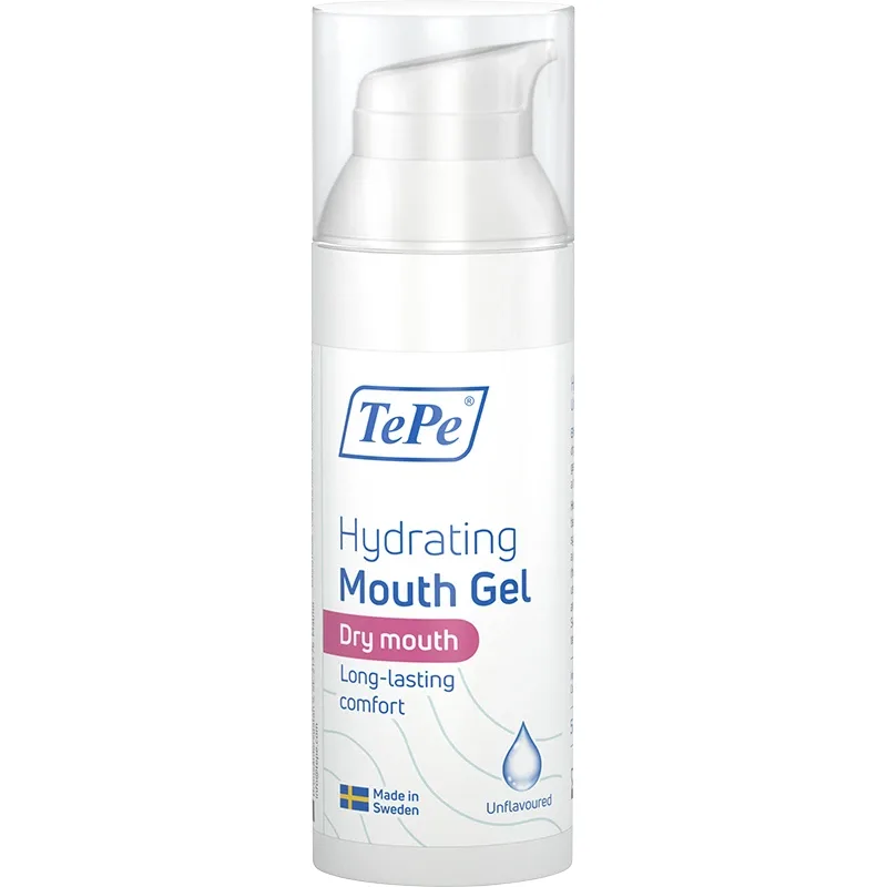 TePe Hydrating Mouth Gel Dry Mouth Unflavoured 50 ml från TePe – köp hos Apotek Hjärtat