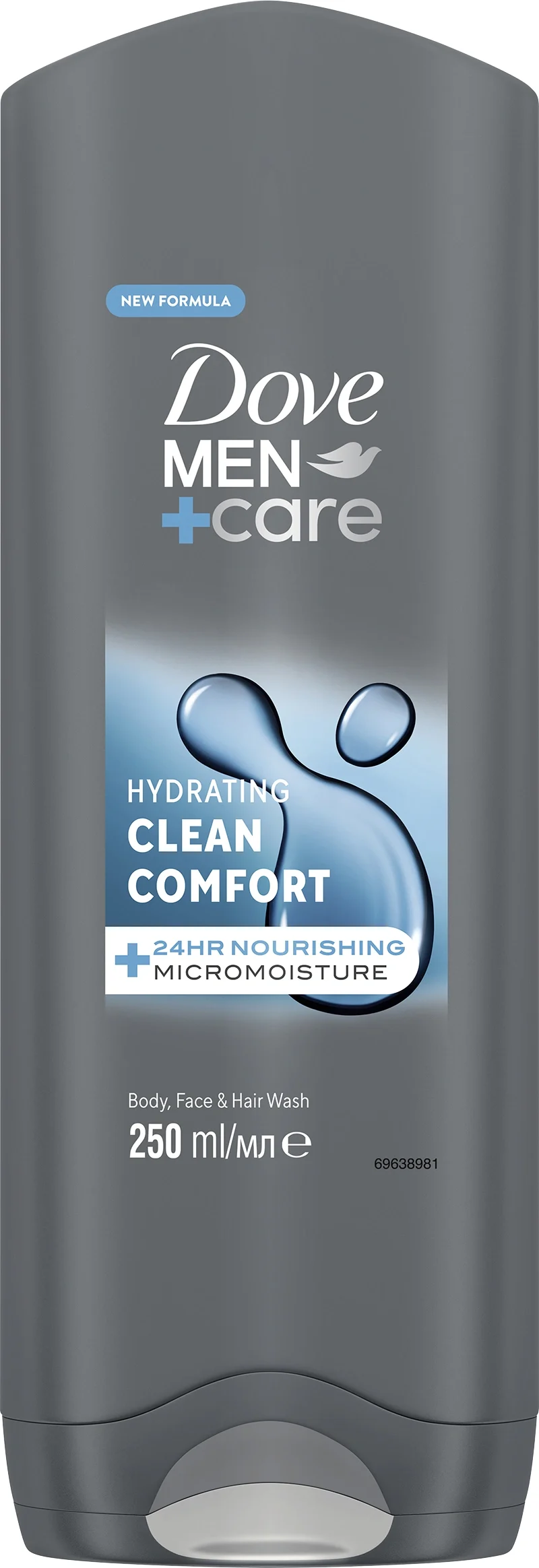 Dove Shower Gel Men+Care Clean Comfort 250 ml från Dove – köp hos Apotek Hjärtat