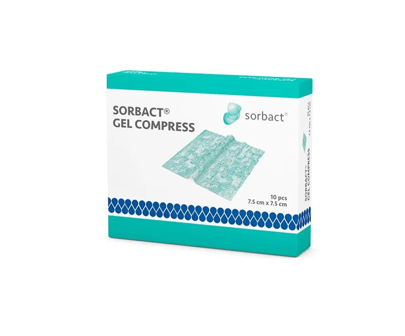 Sorbact Gel Compress 7.5x7.5 cm från Sorbact – köp hos Apotek Hjärtat