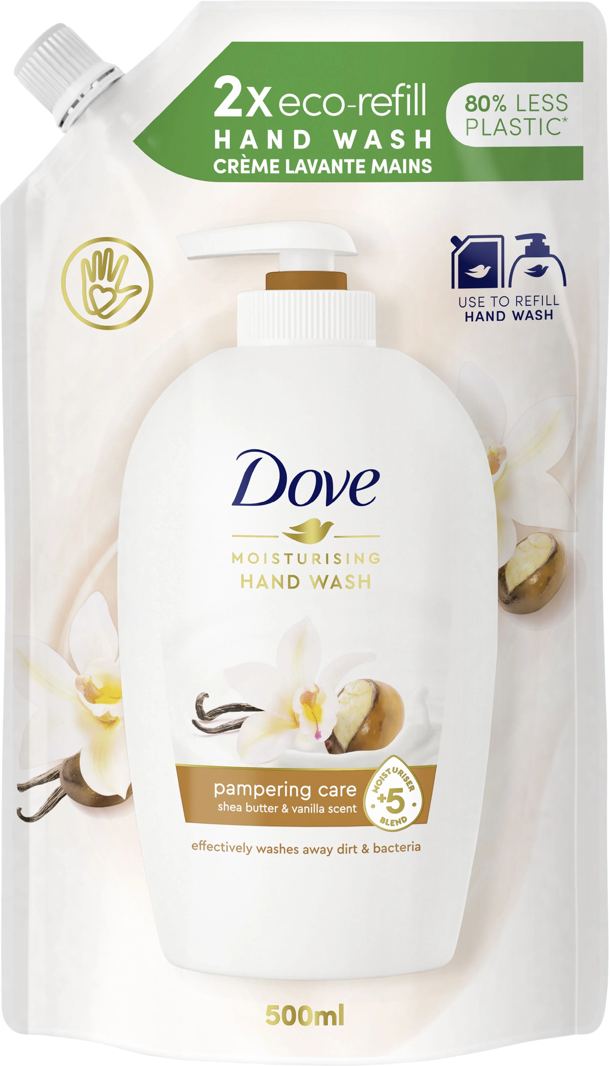 Dove Flytande Tvål Shea Butter 500 ml från Dove – köp hos Apotek Hjärtat