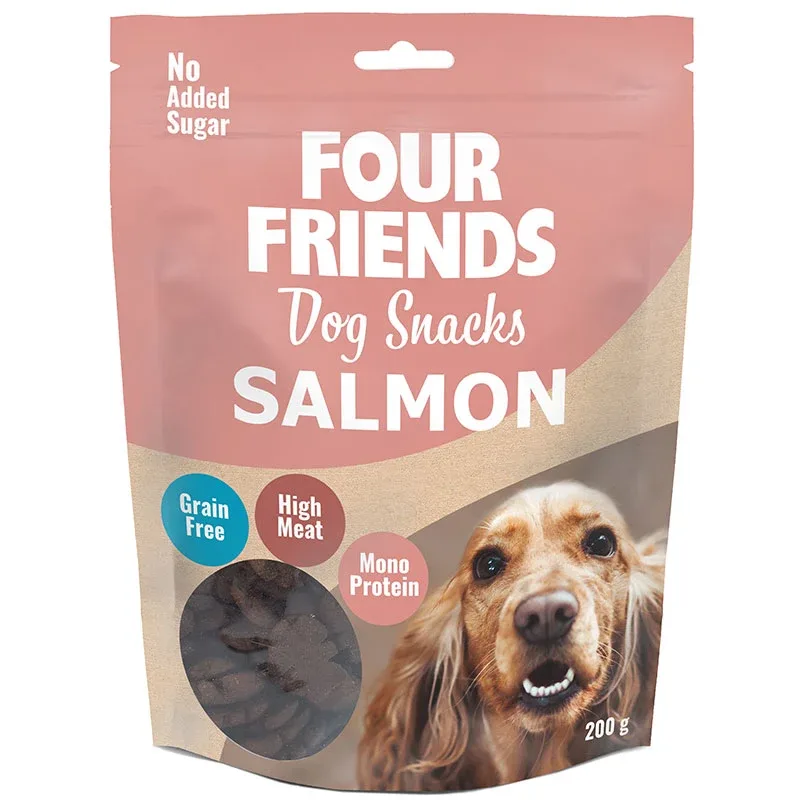 FourFriends Dog Snacks Salmon 200 g från FourFriends – köp hos Apotek Hjärtat