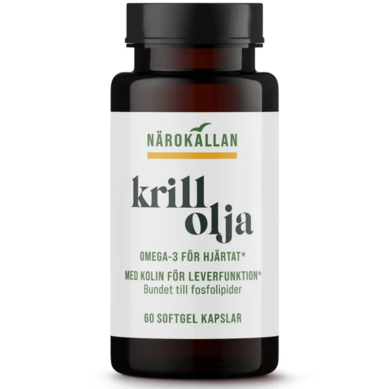 Närokällan Krillolja 60 kapslar från Närokällan – köp hos Apotek Hjärtat