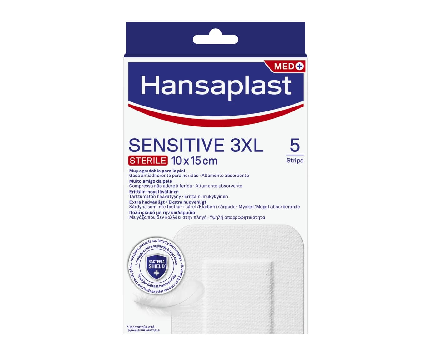 Hansaplast Sensitive 3XL 5 st från Hansaplast – köp hos Apotek Hjärtat