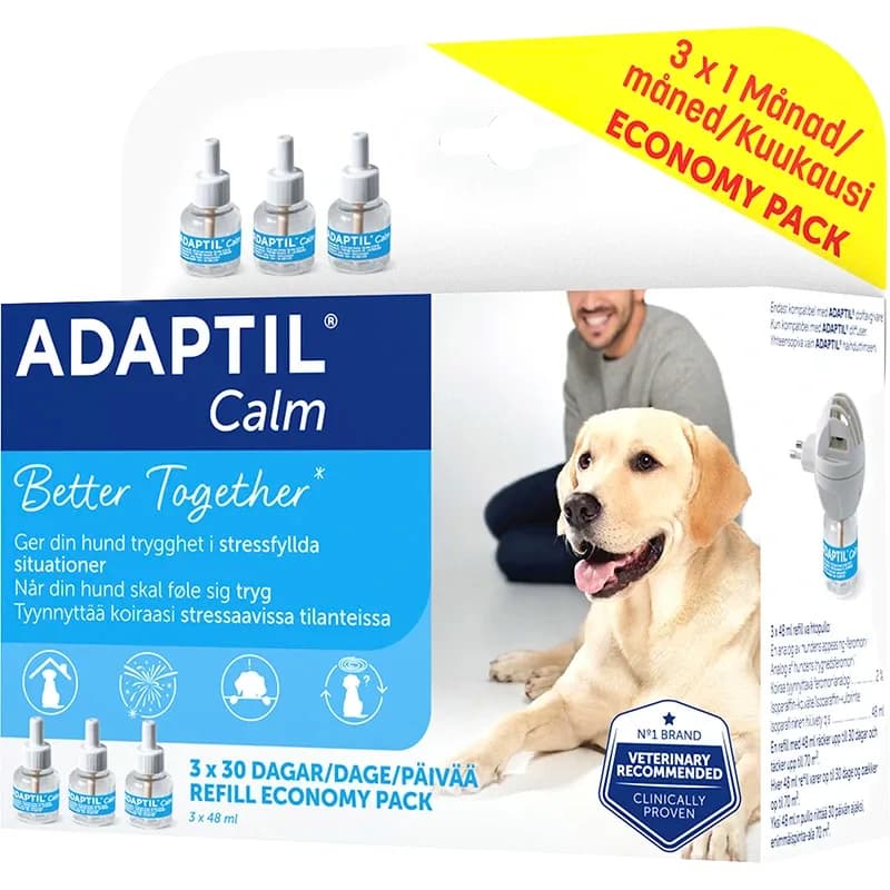 Adaptil Calm Refill 3x48ml från Adaptil – köp hos Apotek Hjärtat