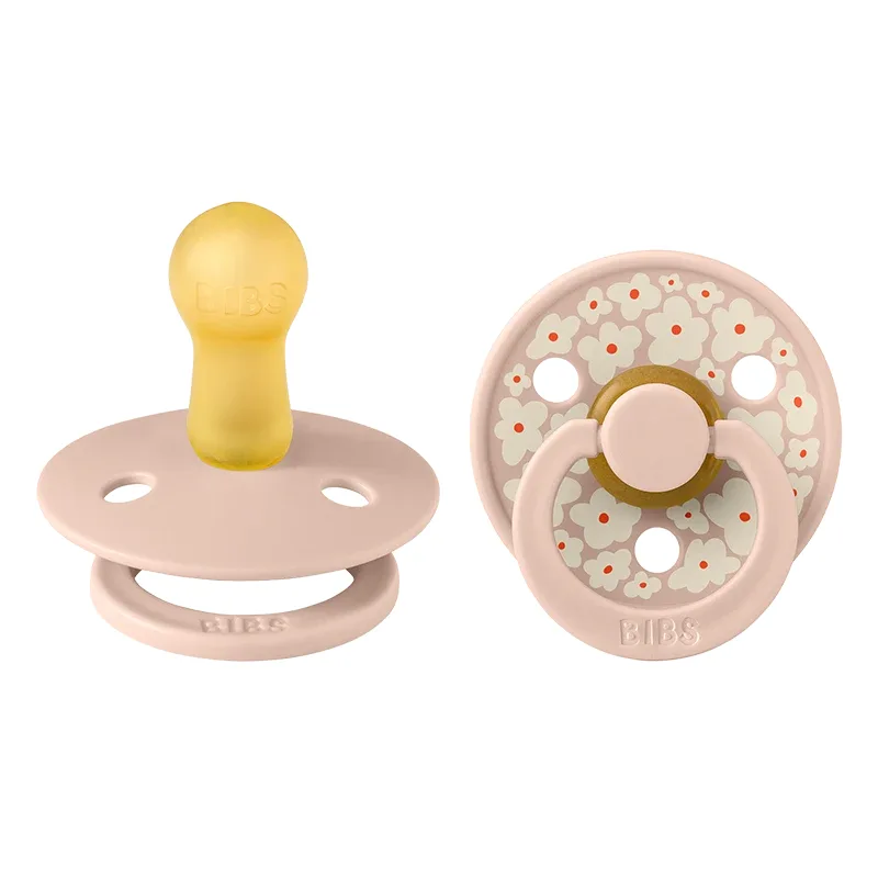BIBS Pacifier Studio Colour Jasmine Latex Size 2 Blush Mix 2-pack från BIBS – köp hos Apotek Hjärtat