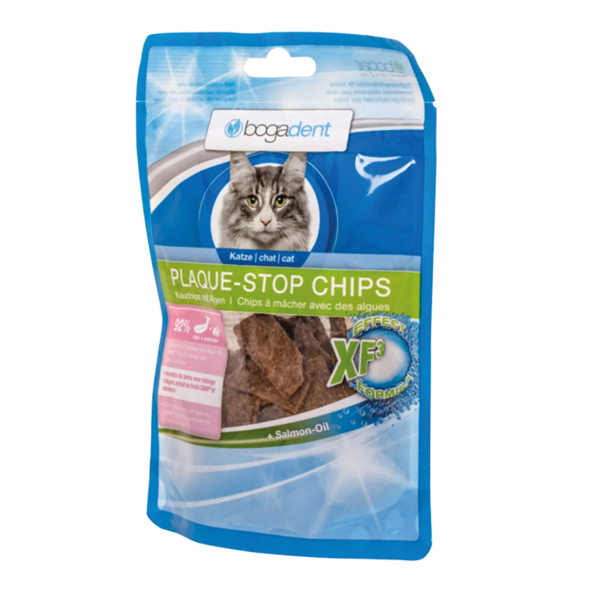 Bogadent Plaque-Stop Chips Fish Katt 50g från Bogadent – köp hos Apotek Hjärtat